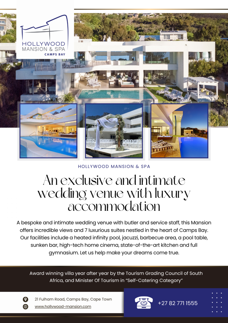 Ad for Hollywood Mansion & Spa